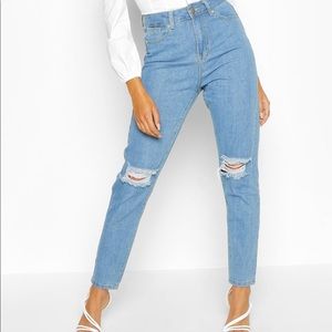 Boohoo mom jeans